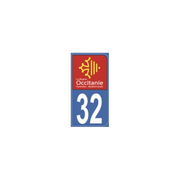 32 - AUTOCOLLANT DEPARTEMENT 32