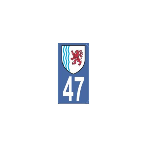 47 - AUTOCOLLANT DEPARTEMENT 47