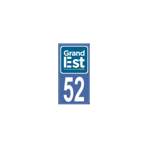 52 - AUTOCOLLANT DEPARTEMENT 52