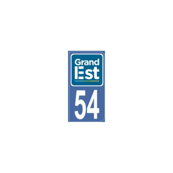 54 - AUTOCOLLANT DEPARTEMENT 54