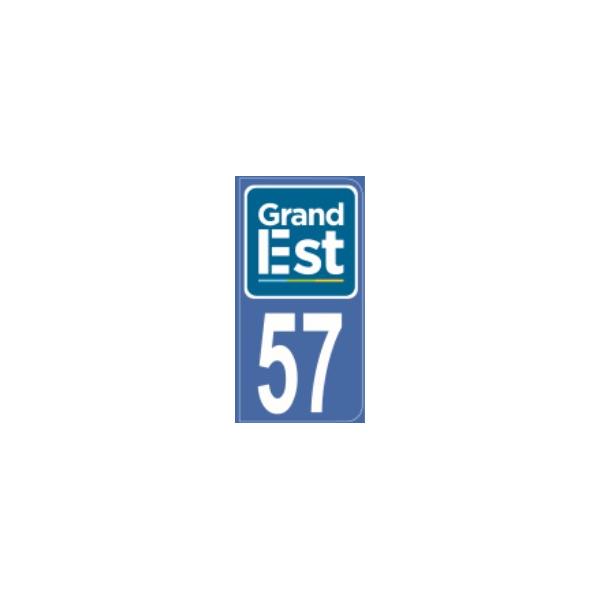 57 - AUTOCOLLANT DEPARTEMENT 57