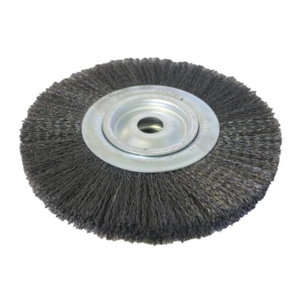216 - BROSSE CIRCULAIRE diam.100 mm ep.27 mm fil acier 0.35