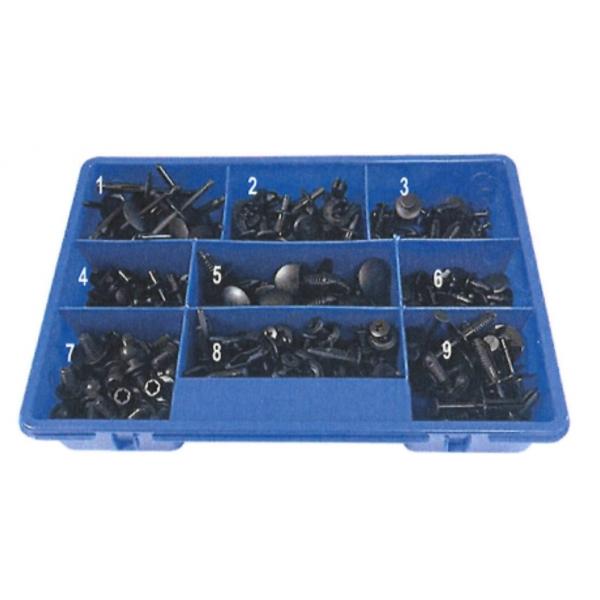 6011 - COFFRET RIVETS PLASTIQUE CARROSSERIE