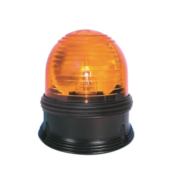 Gyrophare LED orange flash - fixation 3 points
