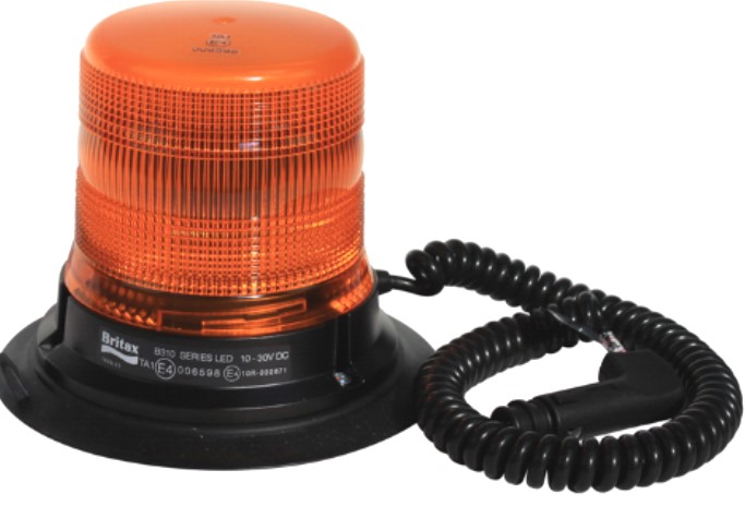 GL31470 - FEU LED DOUBLE FLASH ORANGE 12/24V FIX. MAGNETIQUE