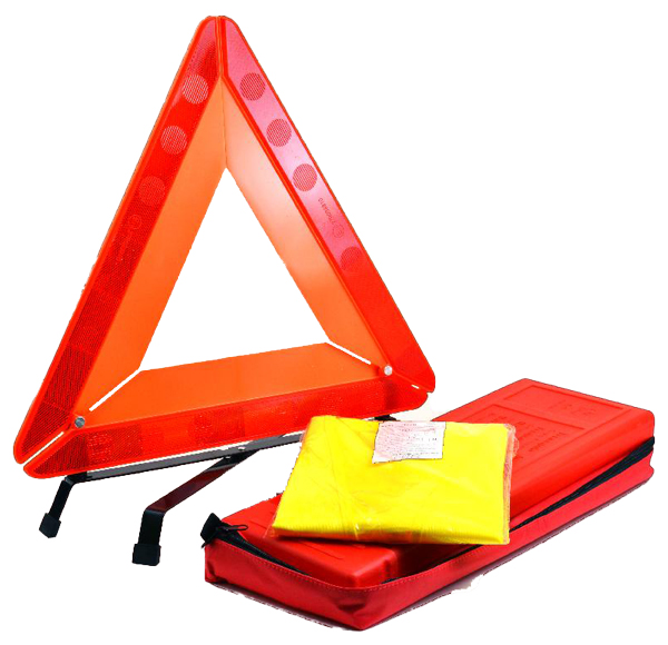 Kit de sécurité triangle + gilet