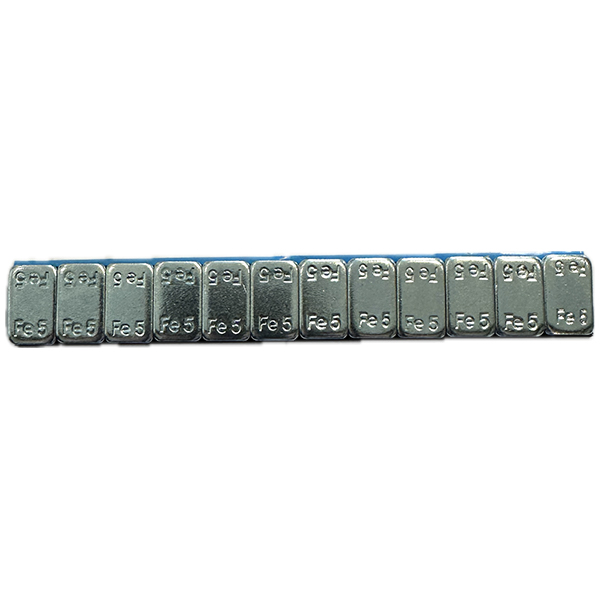 116500 - BOITE 50 BARETTES ADHESIVES FER 5Gx12