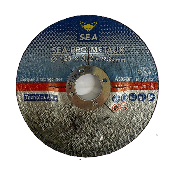 1656 - DISQUE A TRONCONNER DIAM 125 X3 X 22 - DEPORTE