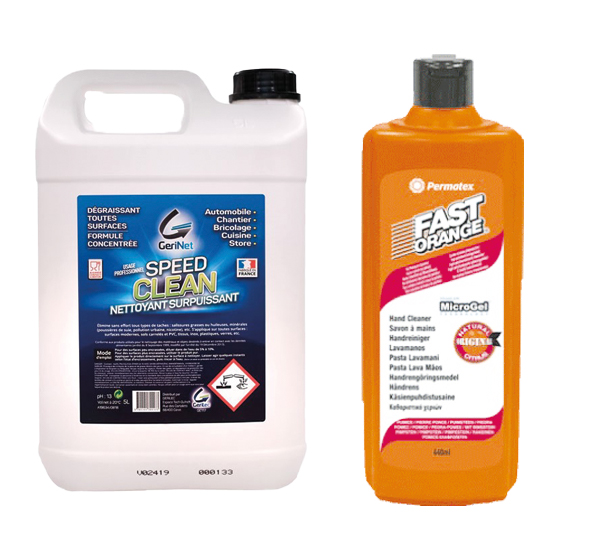 Produits nettoyants et hygiène des mains 