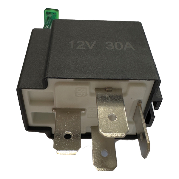 563.10BL - RELAIS CONTACTEUR + FUSIBLE 12V. 30AMP. 4 FICHES