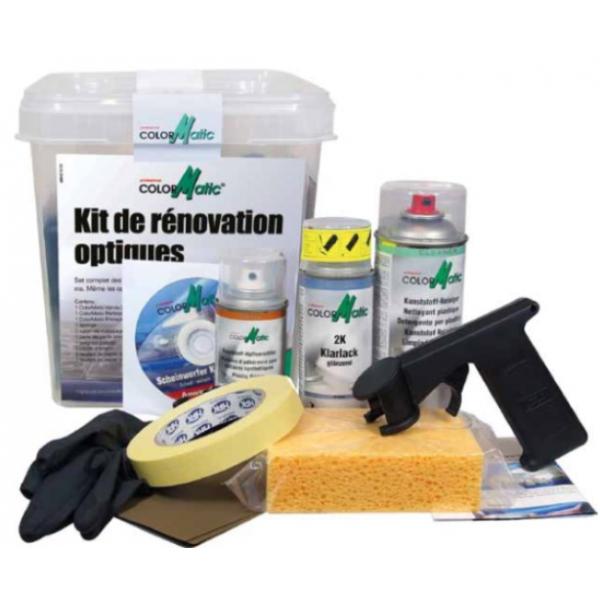 369858 - KIT 'PRO' DE RENOVATION POUR OPTIQUE POLYCARBONATE - usage pro
