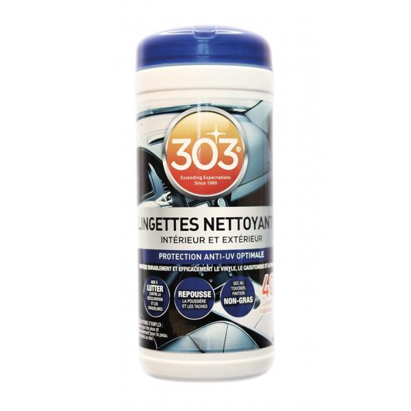 G30381 - LINGETTES NETTOYANTES INTERIEUR EXTERIEUR - 40 Lingettes