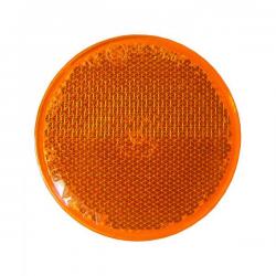 494.30 - CATADIOPTRE ROND ORANGE diam. 60 mm ADHESIF