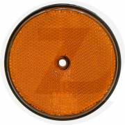 491.30 - CATADIOPTRE ROND ORANGE diam. 60 mm A VISSER