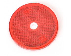 491.20 - CATADIOPTRE ROND ROUGE diam. 60 mm A VISSER