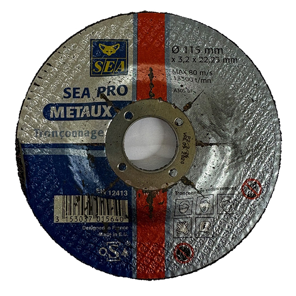 1660 - DISQUE A TRONCONNER DIAM 115 X3 X 22 - DEPORTE