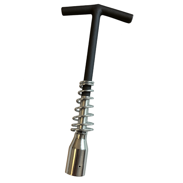 875bl - CLE A BOUGIE 2 DOUILLES 16 mm et 21 mm