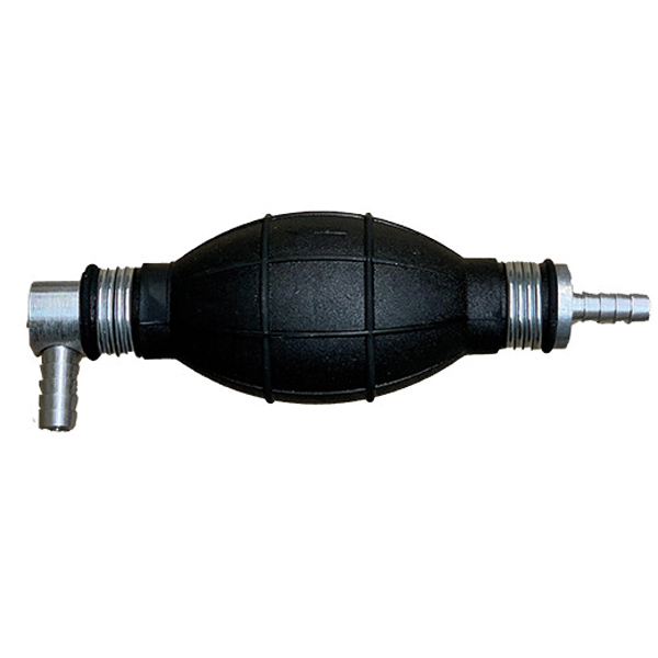 10187 - pompette poire 1 sortie coudée + clapet anti-retour - Diam. 8