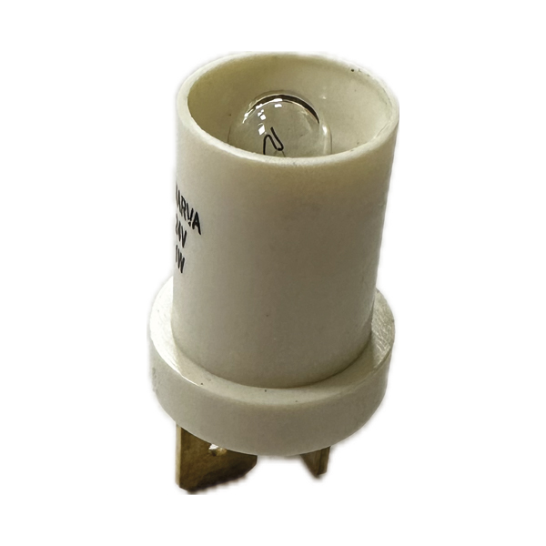 17014 - LAMPE TEMOIN 24V. 1W culot BAX REF9 WHITE