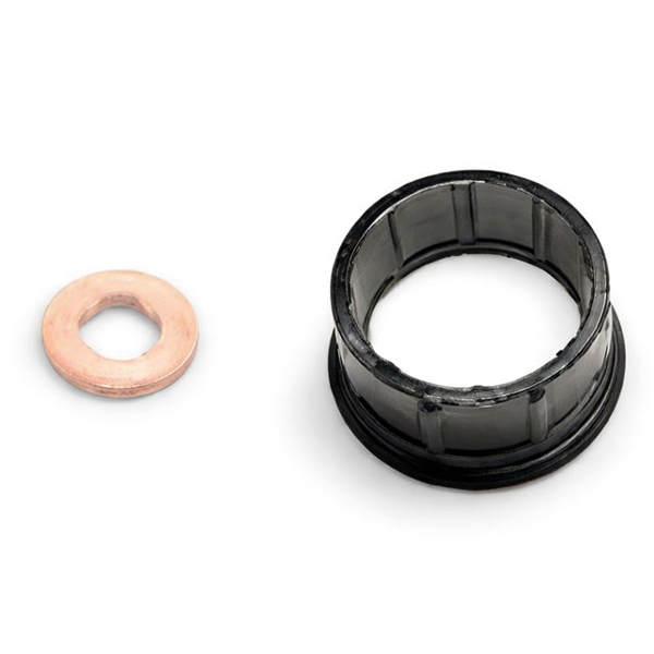 10122K - Kit joint injecteur PSA, Fiat 15 x 7,7 x 1,5 + bague 17,65 x 24,2 x 15 - Sachet