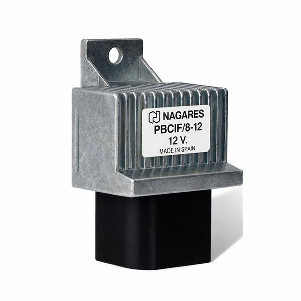 10096BL - TEMPORISATEUR PRECHAUFFAGE DIESEL FORD - PBCIF/8-12, 12 V. Temporisateur « Etat solide ». Avec protection CC et diagnostic