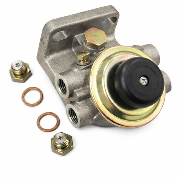 10205BL - TETE DE FILTRE A GASOIL - SANS RECHAUFFEUR universel 5 trous / Entrée DROITE ou GAUCHE