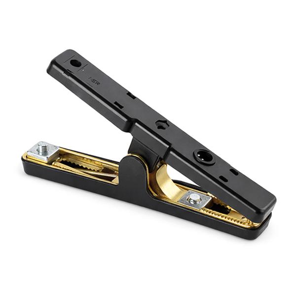 935 - PINCE BATTERIE LAITON 500 AMP. NOIRE