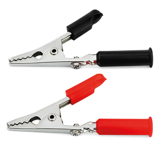 795-796BL - PINCE CROCODILE 55 mm NOIRE ET ROUGE