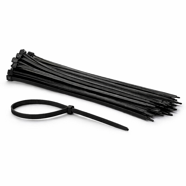 059V - COLLIER NYLON NOIR 295 mm x 4.8 mm