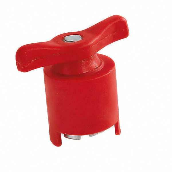 941 - COSSE ROBINET DE BATTERIE VL+ ROUGE