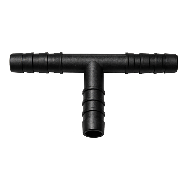 6046 - RACCORD PLASTIQUE EN T Diam.3.9 x 3.9 x 3.9 L: 38.5 mm