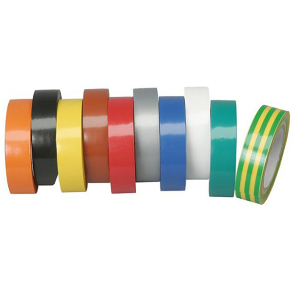 528 - ADHESIF ISOLANT COULEURS PANACHEES 15 mm X 10 M - par 10